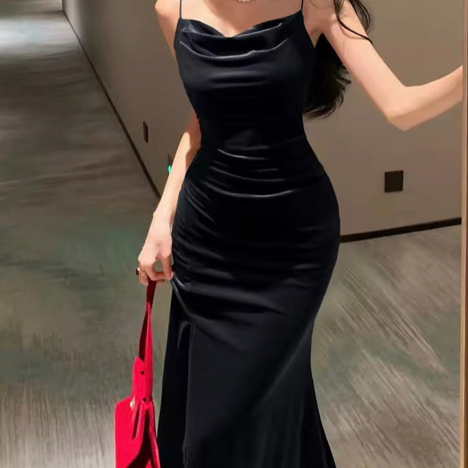 Giulia Velvet Bodycon Maxi Dress