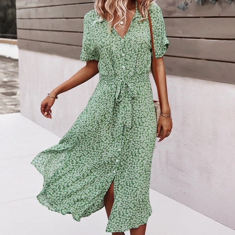 Harper Floral Print Summer Dress