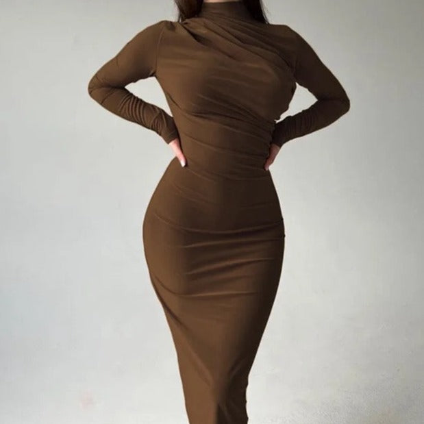 Elisabet Slinky Midi Bodycon Dress