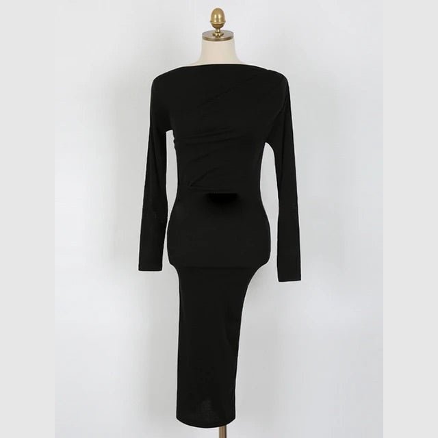 Amelia Soft Bodycon Midi Dress