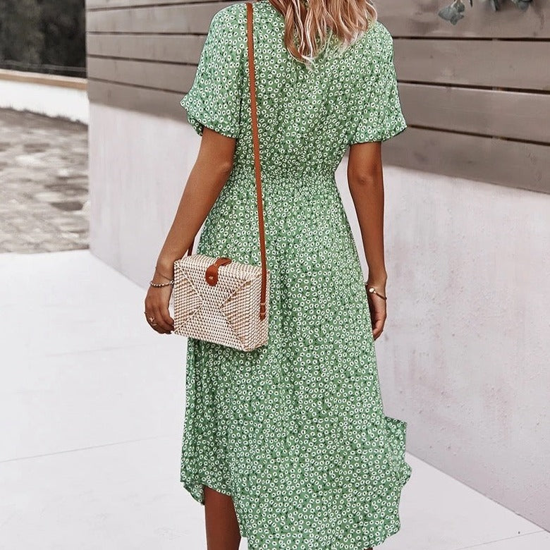 Harper Floral Print Summer Dress