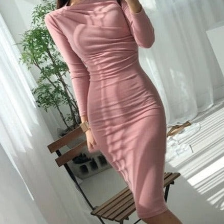 Amelia Soft Bodycon Midi Dress