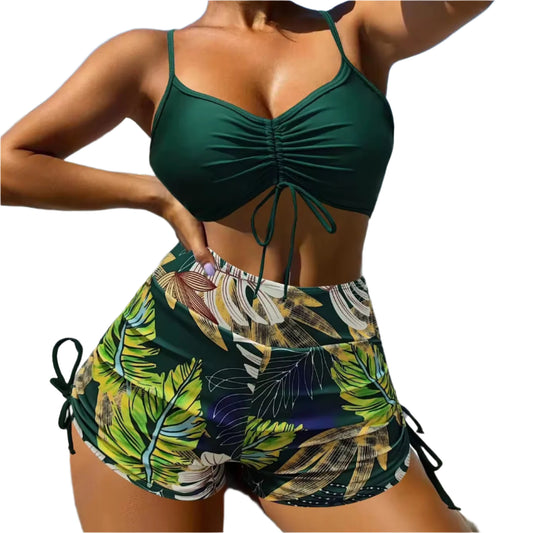 Hazel 2 Piece Bikini Short Set