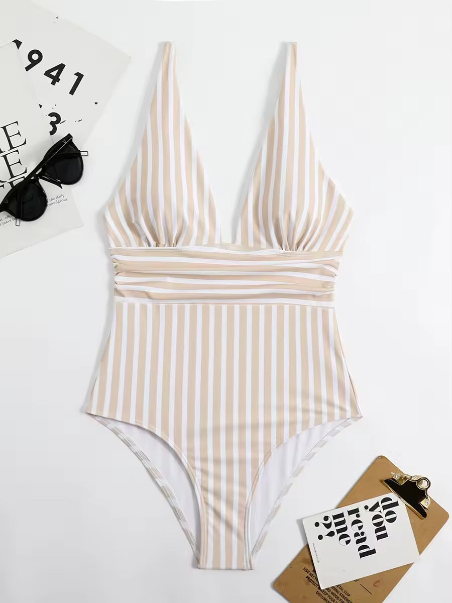 Harper Striped One Piece Swimsuit