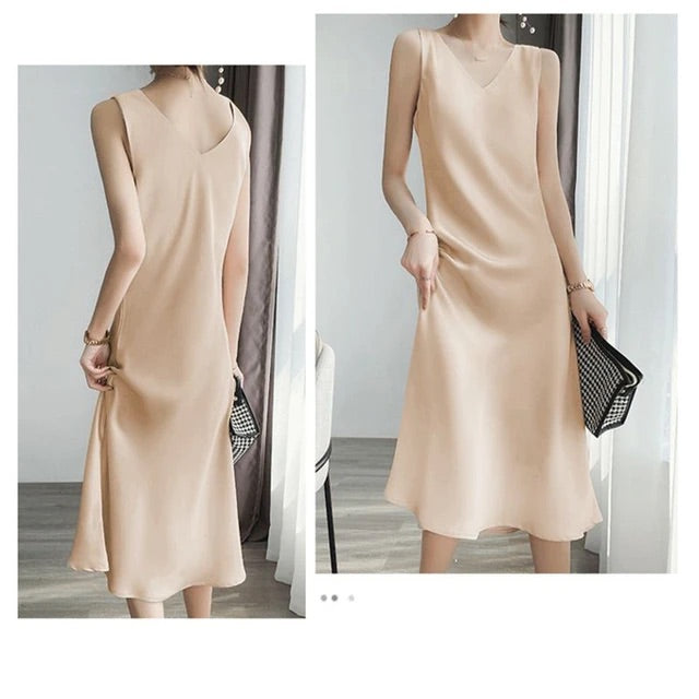 Lucinda Elegant Midi Dress