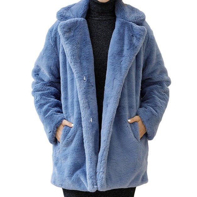 Alessio Luxury Faux Fur Coat - Maria Palagano