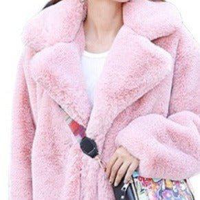 Alessio Luxury Faux Fur Coat - Maria Palagano