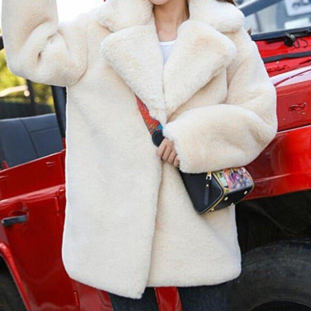 Alessio Luxury Faux Fur Coat - Maria Palagano