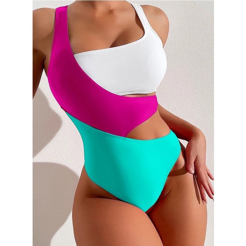 Laura One Piece Cut Out Swimsuit - Maria Palagano