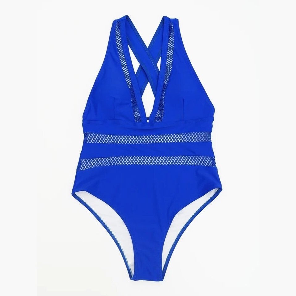 Ludovica Sexy Mesh One Piece Swimsuit - Maria Palagano