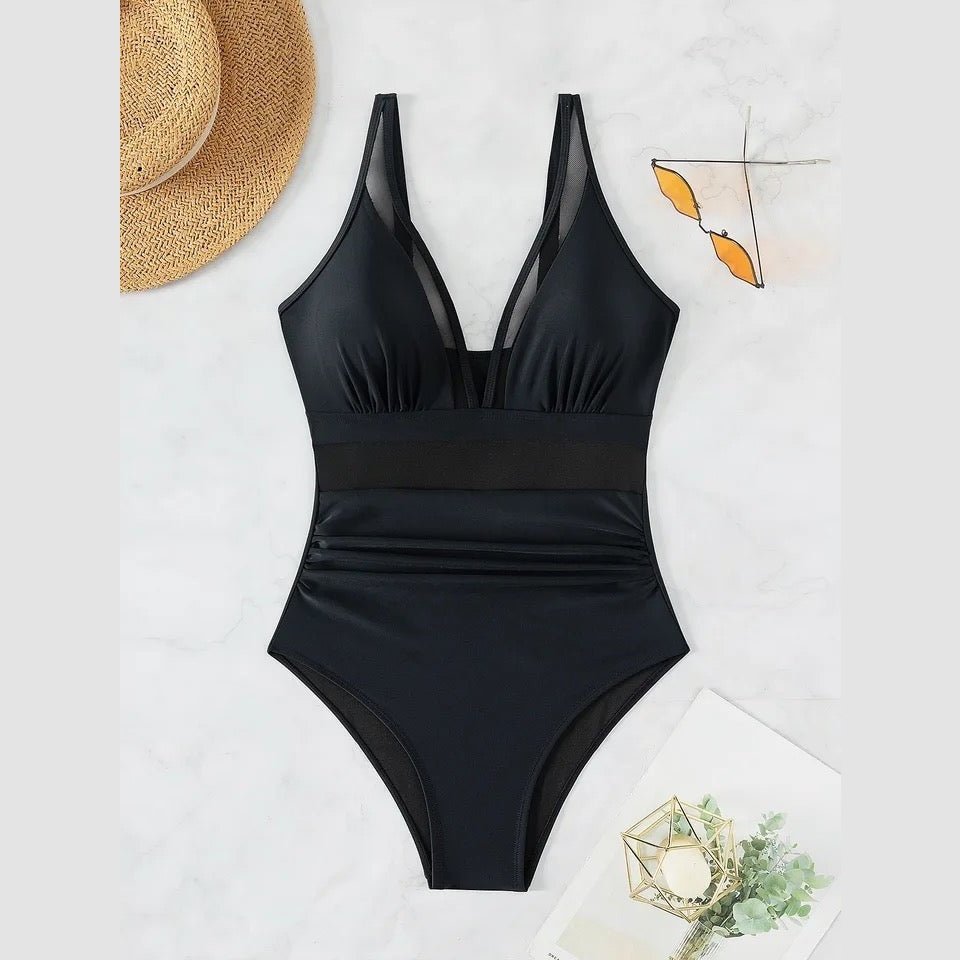 Miley Mesh One Piece Swimsuit - Maria Palagano